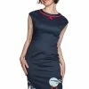 Banned Summer Sail 50's Pencil Dress Navy