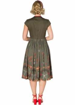 Banned Winter Leaves 50's Swing Dress Green 10 Banned Winter Leaves 50's Swing Dress Green -Smashed Lemons shop banned DR16405 winter leaves dress grn 3 054e0b05 e1c7 48b2 9fdd be4a090c8798 1024x1024
