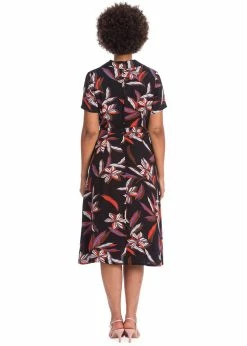 Banned Tropical Days 40's Swing Dress Black -Smashed Lemons shop banned DR16491 tropical days dress blk 1 77f049f4 656b 403d 8a05 b067f3ff7fb8 1024x1024