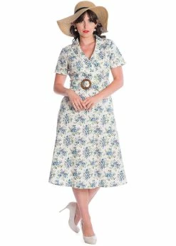Banned Wild Flower 50's Swing Dress Green -Smashed Lemons shop banned DR16640 wild flower swing dress grn 2 8e75c2dc 99a7 4039 8992 9b56df939451 1024x1024