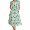 Banned Forest 50's Swing Dress Ivory -Smashed Lemons shop banned DR16649 forest swing dress offwhite 2 1024x1024