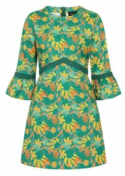 Bright & Beautiful Emily Holiday Trip 60's Dress Multi