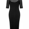 Collectif Wednesday 50's Pencil Dress Black -Smashed Lemons shop collectif AW160712A wednesday pencil dress blk 1 1abfc752 468a 48f6 ba3f f859f9f0f481 1024x1024