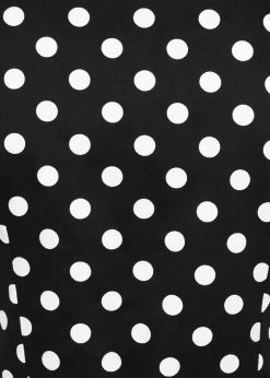 Collectif Marisa Polka Dot 50's Pencil Dress Black -Smashed Lemons shop collectif DP SS220719A marisa polkadot pencil dress blk 3 1024x1024