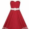 Collectif Georgie Nautical 50's Swing Dress Red -Smashed Lemons shop collectif SS190805A georgie swing dress rd 1 2a2a67d1 00b9 43e9 9a5b df50c123d5cb 1024x1024