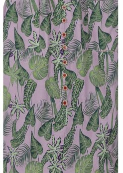 Collectif Kimberly Pink Forest 50's Swing Dress Pink -Smashed Lemons shop collectif SS200823B kimberly forest sw dress pink 0 1024x1024