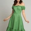 Collectif Lorena 50's Swing Dress Green -Smashed Lemons shop collectif SS200852A lorena plain swing dress grn 0 b333206d 3e8f 4782 89ad 5de08514640d 1024x1024