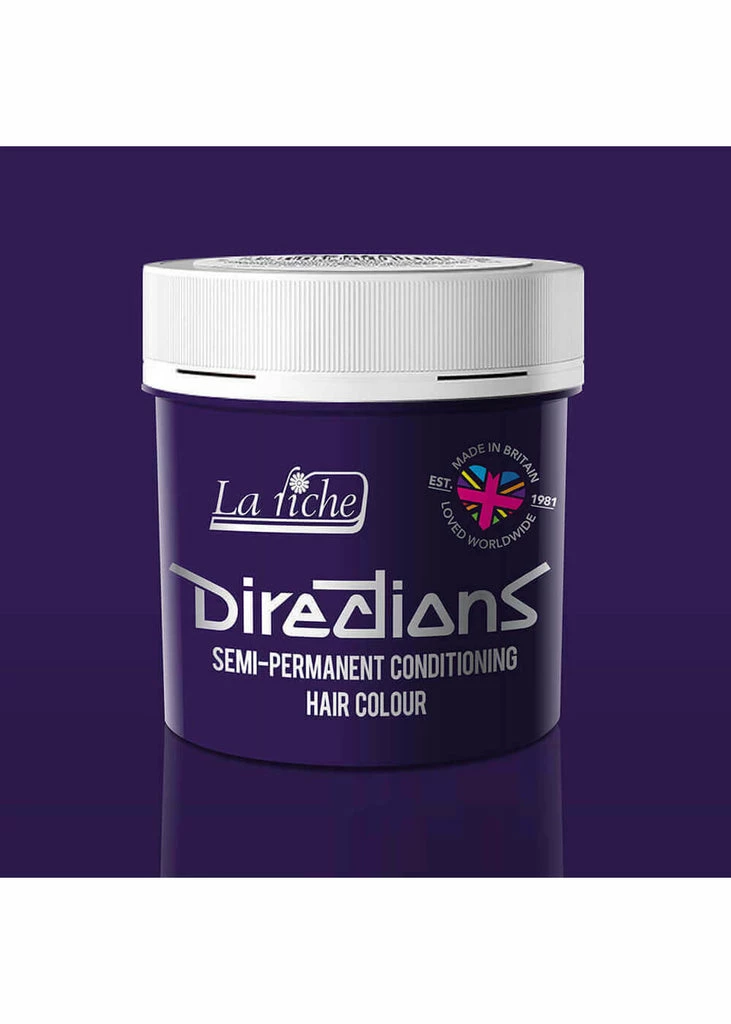 Directions Semi Permanent Hair Dye Deep Purple 3 Directions Semi Permanent Hair Dye Deep Purple