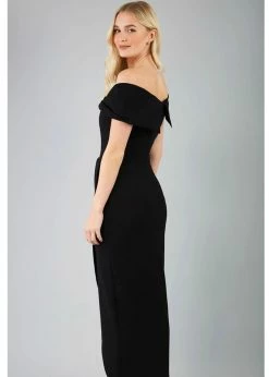 Diva Catwalk Vegas 50's Midi Dress Black -Smashed Lemons shop diva catwalk 5369 vegas midi dress blk 1 1024x1024