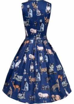 Dolly & Dotty Annie Cat 50's Swing Dress Navy -Smashed Lemons shop dolly dotty S905 RLCAT annie cat dress navy 2 baf8b9aa f60c 49bc af06 9eb440dfb0d9 1024x1024