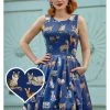 Dolly & Dotty Annie Cat 50's Swing Dress Navy -Smashed Lemons shop dolly dotty S905 RLCAT annie cat dress navy 5 8a7d79e7 d161 4557 b117 24837c48f32b 1024x1024