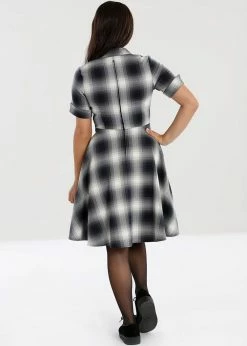 Hell Bunny Eddystone 50's Mid Swing Dress Grey -Smashed Lemons shop hell bunny HLB40126 eddystone dress grey 2 6bebf161 ad71 42b4 8a36 268ede56c2c3 1024x1024