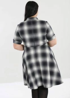 Hell Bunny Eddystone 50's Mid Swing Dress Grey -Smashed Lemons shop hell bunny HLB40126 eddystone dress grey 5 915cf473 ea6e 4c2c be92 5f2c55be30b1 1024x1024