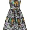 Hell Bunny Be Afraid Halloween 50's Swing Dress Multi -Smashed Lemons shop hell bunny HLB40149 be afraid swing dress mul 4 2b525c33 8879 422f 8f82 4fd58999d3e2 1024x1024
