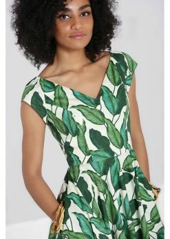 Hell Bunny Rainforest 50's Swing Dress Ivory -Smashed Lemons shop hell bunny HLB40172 rainforest swing dress ivo 4 9df9c2e8 b518 4141 88a3 f07f8b162242 1024x1024