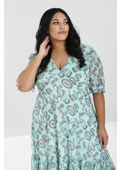 Hell Bunny Willow Sparrow Birdcage 70's Midi Dress Mint -Smashed Lemons shop hell bunny HLB40179 willow sparrow dress mnt 1 d09c5ba0 eed9 4c4f a37c 4aa191e1c158 1024x1024