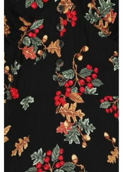 Hell Bunny Aurelia Mid 40's A-Line Dress Black 10 Hell Bunny Aurelia Mid 40's A-Line Dress Black -Smashed Lemons shop hell bunny HLB40197 aurelia mid dress blk 5 416fc3cc 609d 4958 b0bc 91e41d928599 1024x1024