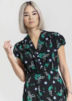 Hell Bunny Good Luck 40's Midi Dress Black 10 Hell Bunny Good Luck 40's Midi Dress Black -Smashed Lemons shop hell bunny HLB40268 good luck midi dress blk 2 e6b34e43 c245 4fe8 b912 0697fe40d3bb 1024x1024