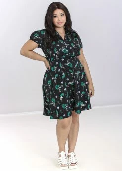 Hell Bunny Good Luck 40's Midi Dress Black 13 Hell Bunny Good Luck 40's Midi Dress Black -Smashed Lemons shop hell bunny HLB40268 good luck midi dress blk 5 fe847f45 c4f3 4d96 930e 4c73c8561eda 1024x1024