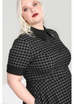 Hell Bunny Tate Mini Dress Black 11 Hell Bunny Tate Mini Dress Black -Smashed Lemons shop hell bunny HLB40282 tate mini dress blk 9 1024x1024