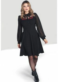 Hell Bunny Tallulah Snake Moon 40's Mid Dress Black -Smashed Lemons shop hell bunny HLB40285 tallulah mid dress blk 7 47d16a6e e03f 475d 9f07 b77363bfadd7 1024x1024