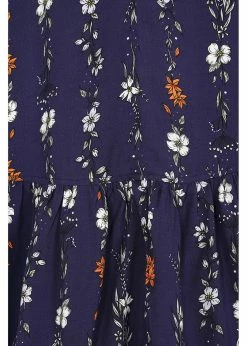 Hell Bunny Asta Floral 70's Maxi Dress Blue -Smashed Lemons shop hell bunny HLB40289 astra maxi dress navy 0 1d96b776 12d6 40ac 92e6 470b857ca8da 1024x1024