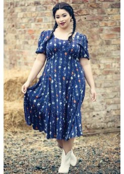 Hell Bunny Asta Floral 70's Maxi Dress Blue -Smashed Lemons shop hell bunny HLB40289 astra maxi dress navy 8 25e24d6a 53cd 4106 81c4 67ecf15da56a 1024x1024