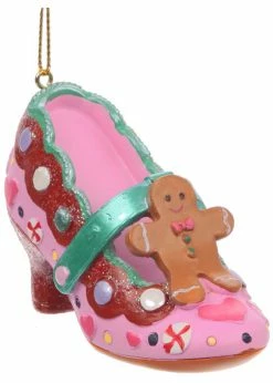 Irregular Choice Christmas Sweet Ginger Love Ornament Pink