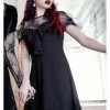 Killstar Buffy Skater Dress Black -Smashed Lemons shop killstar KSRA002980 buffy skater dress blk 2 1024x1024