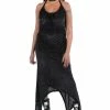 Killstar Starry Eyed Velvet 70's Maxi Dress Black -Smashed Lemons shop killstar KSRA003287 starry eyed maxi dress blk 0 4a743487 9dbd 4f4f 8db6 4310a7681404 1024x1024