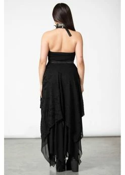 Killstar Badlands Maxi Dress Black -Smashed Lemons shop killstar KSRA003511 badlands dress blk 3 1024x1024