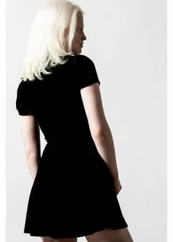 Killstar Evernight Velvet 60's Dress Black -Smashed Lemons shop killstar KSRA004455 evernight dress blk 0 8dfc6113 99a9 4e70 9536 817670e69e8b 1024x1024