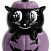 Killstar Meowloween Cat Ceramic Pot Black -Smashed Lemons shop killstar KSRA004535 meowloween ceramic pot 0 1024x1024