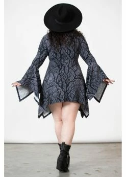 Killstar Divine Touch Wicked Wood Keyhole Dress Black 9 Killstar Divine Touch Wicked Wood Keyhole Dress Black -Smashed Lemons shop killstar KSRA005183 divine touch keyhole dress 3 1024x1024