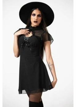 Killstar Hauntilda Keyhole Dress Black -Smashed Lemons shop killstar KSRA005773 hauntilda keyhole dress dress 2 bc6b220a 5b9c 4ffb b6c3 f397ccc355a3 1024x1024