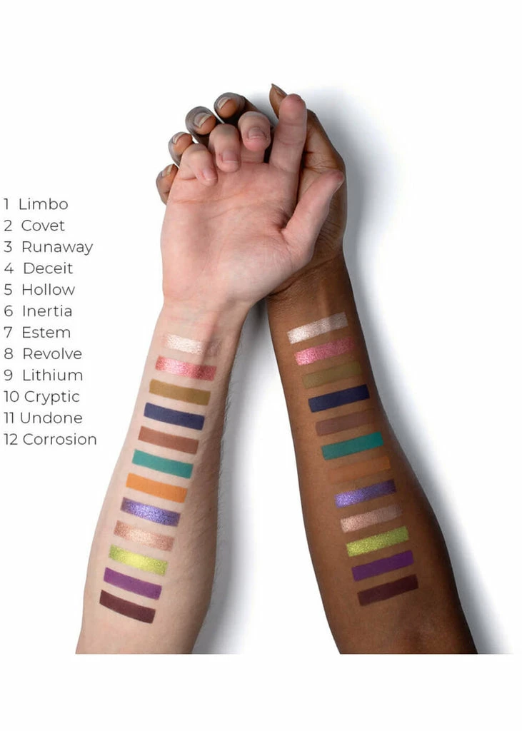 Lethal Cosmetics Eyeshadow Undone Matte Purple 4 Lethal Cosmetics Eyeshadow Undone Matte Purple - Image 2