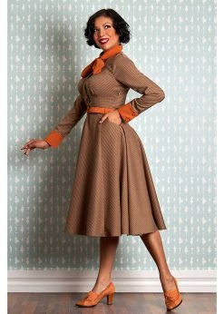 Miss Candyfloss Ines Marigold Tartan 50's Swing Dress Mustard -Smashed Lemons shop miss candyfloss 1398tar ines tartan swing dress must 0 58225635 f341 4182 ad97 461366896112 1024x1024