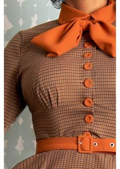 Miss Candyfloss Ines Marigold Tartan 50's Swing Dress Mustard -Smashed Lemons shop miss candyfloss 1398tar ines tartan swing dress must 2 98546410 d3f0 4cfb 828b 5ec5a3e66be5 1024x1024