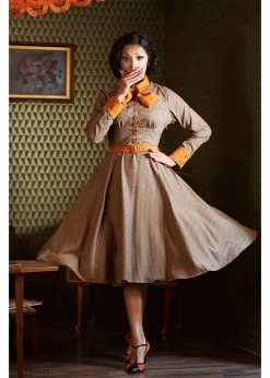 Miss Candyfloss Ines Marigold Tartan 50's Swing Dress Mustard -Smashed Lemons shop miss candyfloss 1398tar ines tartan swing dress must 7 45e9ca11 12c9 48a8 861d 9b4bb39df5fc 1024x1024