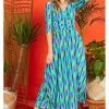 Onjenu Crawford Anogi 70's Maxi Dress Multi