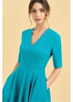 Pretty Dress Company Myla Midi 50's Swing Dress Turquoise 7 Pretty Dress Company Myla Midi 50's Swing Dress Turquoise -Smashed Lemons shop pretty dress company myla swing dress turq 3 e7495d85 fa39 4a5c 8498 8f881b8a3459 1024x1024