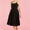 Pretty Dress Company Priscilla 50's Swing Dress Black -Smashed Lemons shop pretty dress company priscilla swing dress blk 0 1024x1024