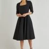 Pretty Dress Company Sophia 50's Swing Dress Black