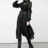 Punk Rave Absinthium Chiffon Dress Black -Smashed Lemons shop punk rave OPQ933LQF absinthium dress blk 2 1024x1024
