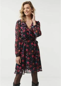 Smashed Lemon Dahlia 70's Dress Black -Smashed Lemons shop smashed lemon 20578 999 998 dahlia dress 2 6f690f80 123b 46cf 9aac 1dff53a9d454 1024x1024