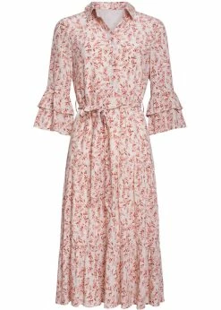 Smashed Lemon Sea Breeze Midi Dress White