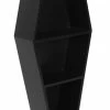 Succubus Coffin Display Shelves Black