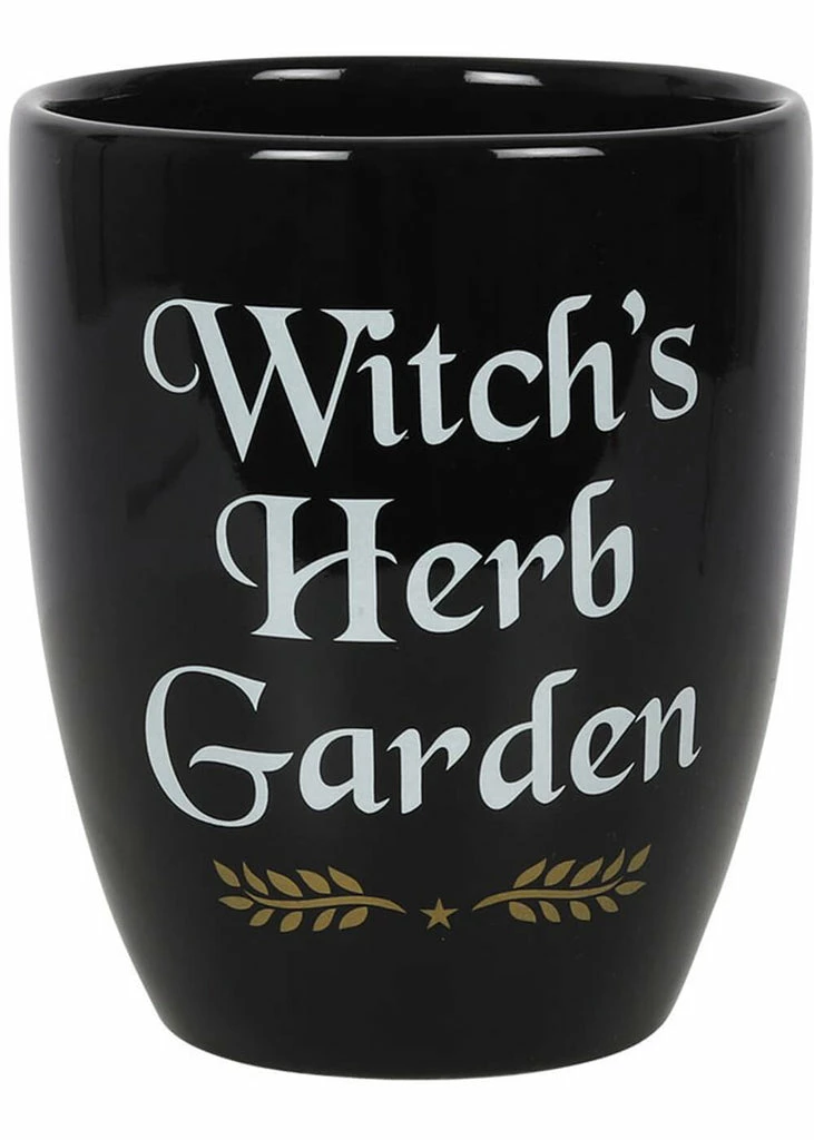 Succubus Witch's Herb Garden Planter Black 3 Succubus Witch's Herb Garden Planter Black