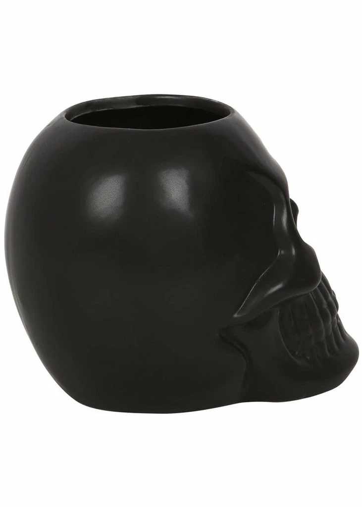 Succubus Home Skull Toothbrush Holder Black 7 Succubus Home Skull Toothbrush Holder Black - Image 5