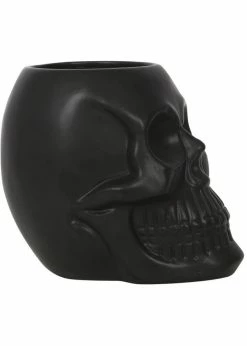 Succubus Home Skull Plant Pot Black 9 Succubus Home Skull Plant Pot Black -Smashed Lemons shop succubus home MT94422 skull plant pot blk 1 1024x1024